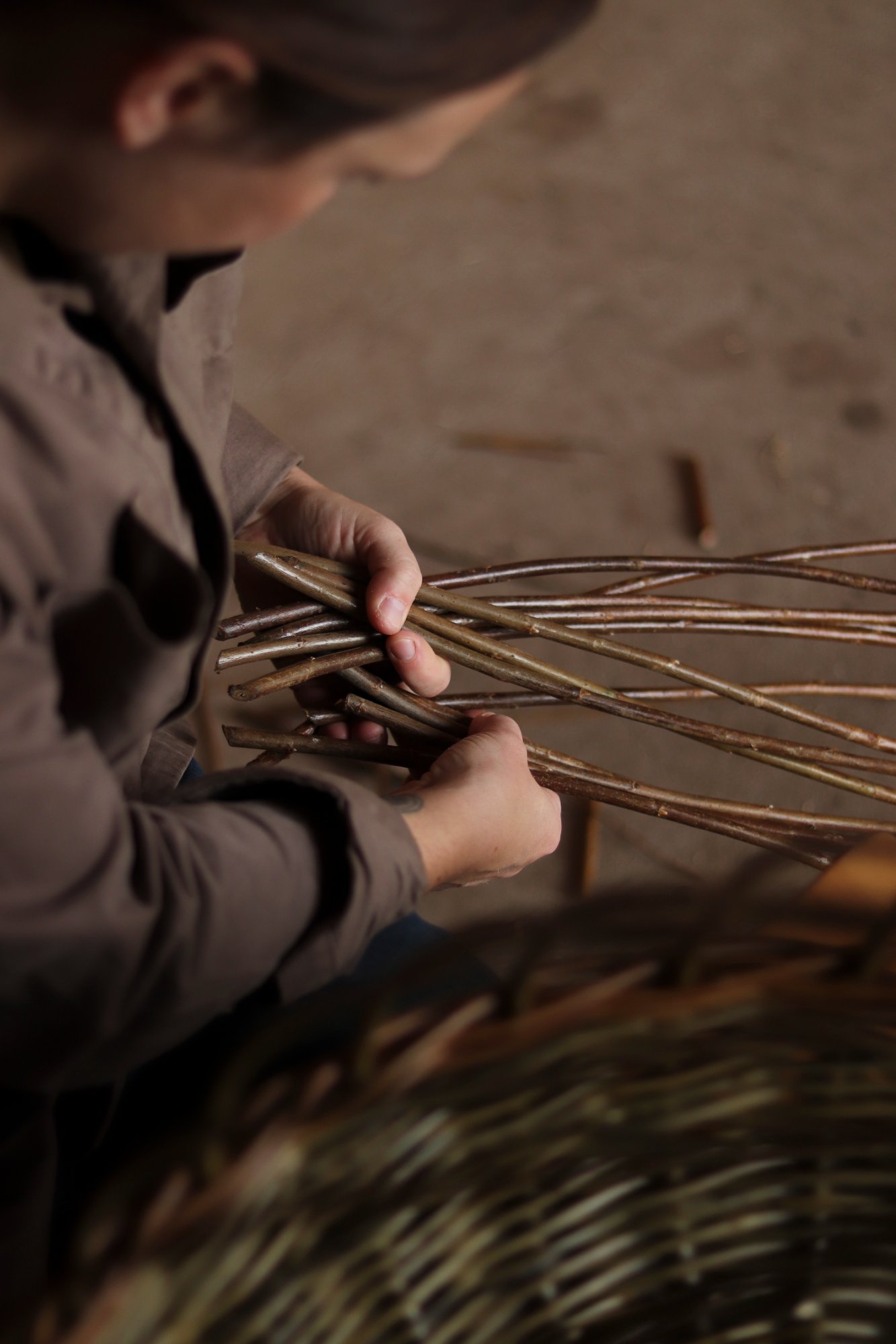 Sarah Loughlin — working with willow