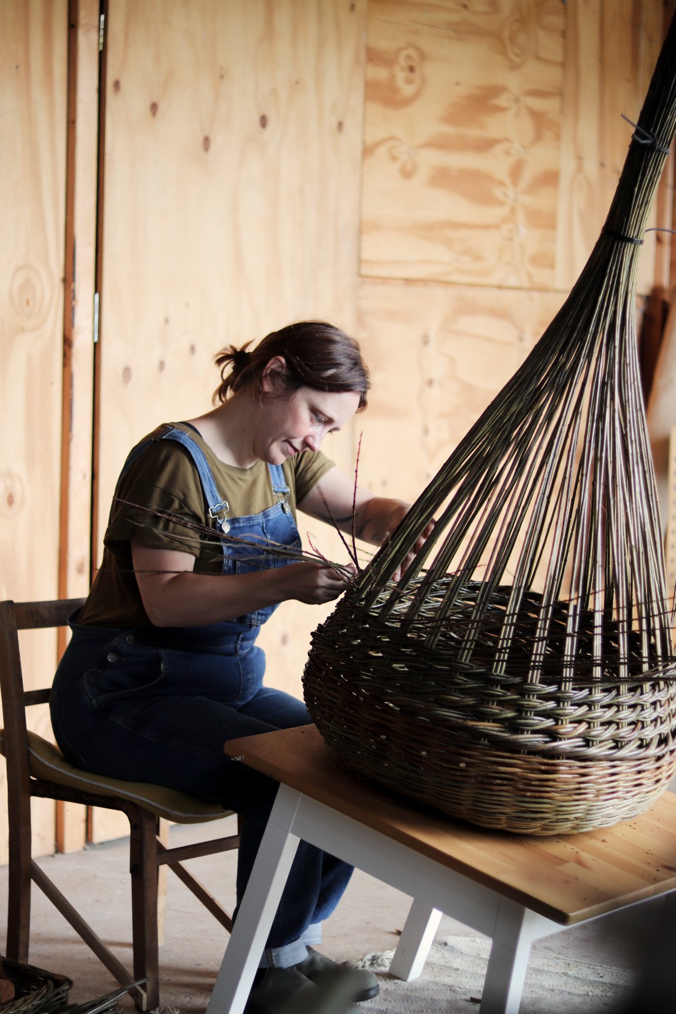 Sarah Loughlin at work