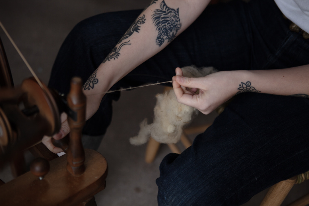 Scarlett Farrer — spinning